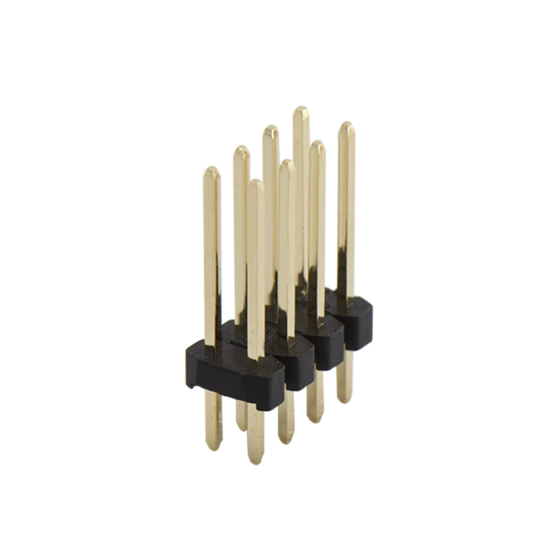 PH2005 排针连接器 Pitch 2.00mm 180°双排 DIP 排针 L=12.20MM